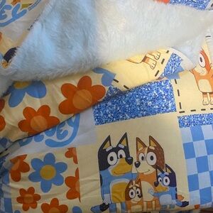 Bluey Themed Baby blanket